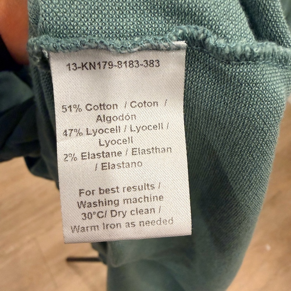 Todd Snyder Sage Green Polo Shirt Mens Large - Picture 8 of 8